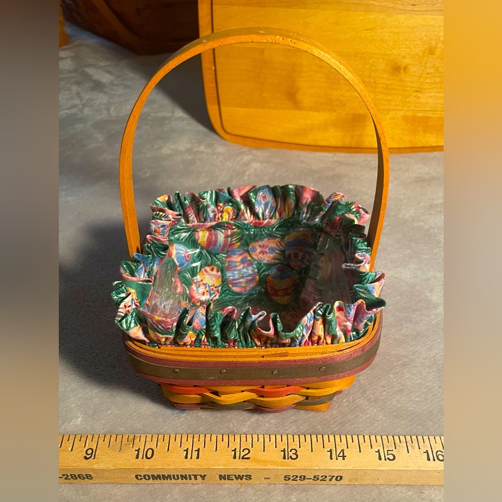 Longaberger Signed Easter Basket